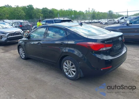 2015 Hyundai Elantra Se из США, поврежденный, VIN KMHDH4AE8FU452366